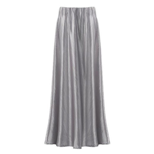 【夏季光影，冰凉舒爽】【静奢优雅，鎏金垂坠】夏季新款缎面流光半身裙高腰鱼尾长裙女仿醋酸缎面半身裙100% 商品图3