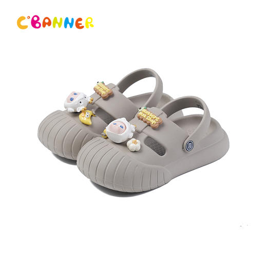 千百度俏皮卡通洞洞鞋童鞋A25323262 商品图4