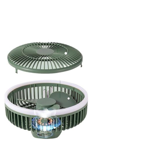 新款户外露营照明电风扇   台扇+吊扇+夜灯三合一！清凉随行，柔光相伴🌿USB充电告别电池烦恼，户外休闲必备💡  商品图4