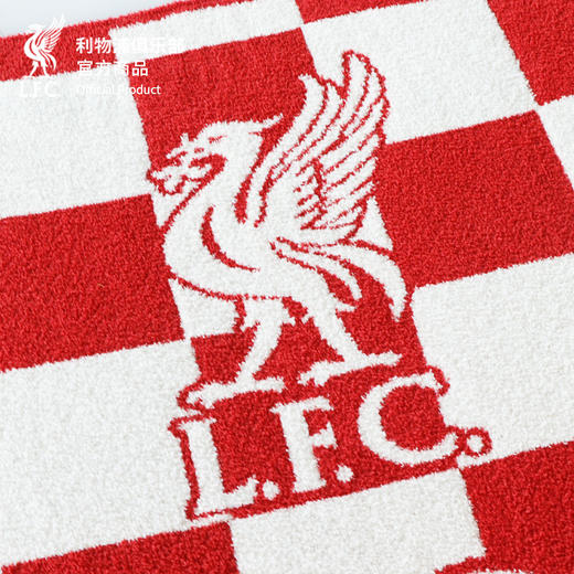 【官方正版】利物浦俱乐部 | 红白格子毛毯午休舒适空调毯球迷周边 商品图4