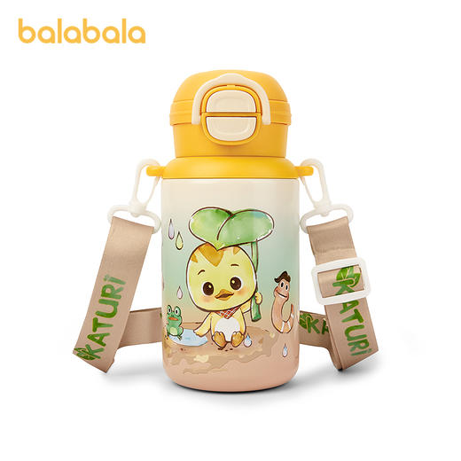 【奥飞IP商场同款】巴拉巴拉儿童保温杯男女童一杯双饮盖水杯可爱 商品图4