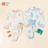 贝贝怡男女宝宝内衣套装春秋婴儿套头上衣秋衣秋裤家居服小童纯棉ZB3ET013 商品缩略图4