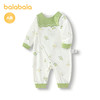 巴拉巴拉婴儿连体衣宝宝睡衣新生儿哈衣2025新款全棉 商品缩略图0
