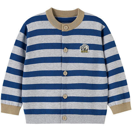 【实体店同款】男童针织开衫秋季新款安奈儿童装XB534110 商品图6