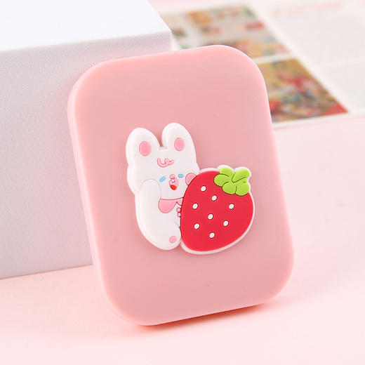 19.9任选2款！【童年回忆！卡通三合一小镜子~】化妆镜定制镜子小梳子 二合一折叠女学生 可爱卡通塑料便携小镜子-QQ 商品图5