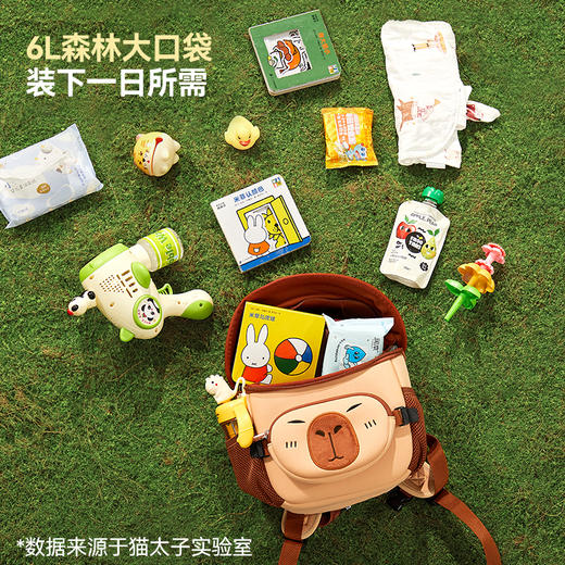 猫太子幼儿园书包男女孩儿童小学生宝宝一年级背包儿童出游包超轻2025新款 商品图4