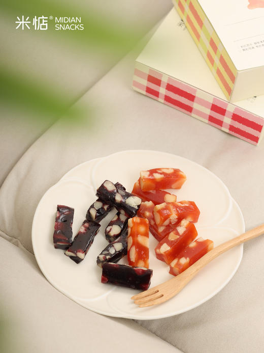 比鲜果更有料~药食同源软糖版➡【米惦粉粉芭乐软糖 x 乌梅桑葚软糖】6小时熬一颗手工糖👊 嚼着吃的鲜果原浆 😝口感丰富不甜腻~低热量高维C😍😍一口还原夏日清爽 商品图5