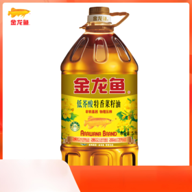 【亚欧超市】金龙鱼特香菜籽油5L/桶