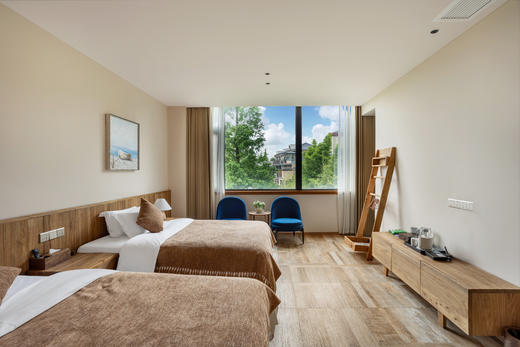 【青城山·573号院】9房泳池/温泉私汤院子，洞穴风，都江堰赵公山，萤火虫，团建优选，临溪玩水lmhy 商品图10