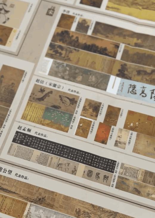 【专享5大赠礼】《蕞美世界名画》（刷边典藏版） 赠礼1：作者亲签+“莫奈花园”帆布袋1枚+新中式水墨画折扇1把+超震撼的“百人千幅”巨幅海报4张+精美藏书票1枚（4款随机送1张） 商品图11