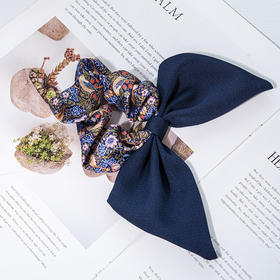 V&A博物馆威廉莫里斯系列草莓小偷拼色扭结发箍-蝴蝶结发圈