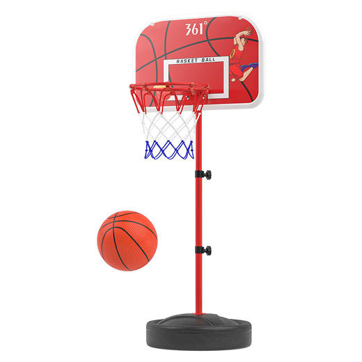 361°儿童篮球架壁挂式篮球框投篮圈室内外可扣篮升降6-12岁 商品图4