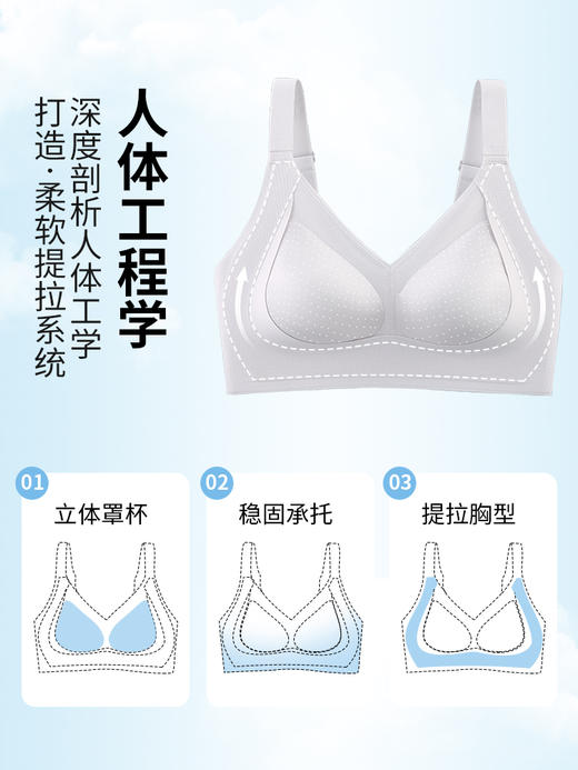 【大码透气提拉内衣】72小时内发货 打球都稳稳承托 200+透气孔 夏天不闷热~ 商品图10