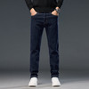 【含绵羊毛】圣得西男士直筒弹力牛仔裤2025春季新款百搭厚款长裤 商品缩略图10