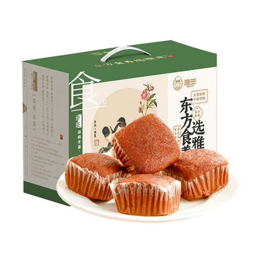 河北省邯郸市魏县雅觅元气蜂蜜枣糕1000g(30g左右*34枚左右) 商品图0