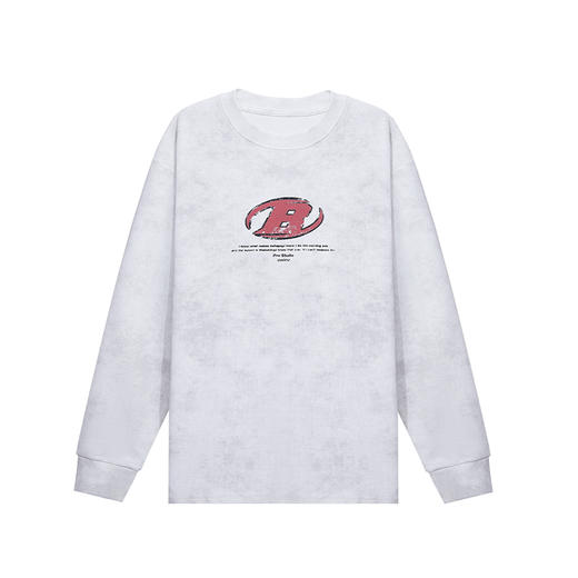 【新品上新】HX 春季圆领长袖T恤卫衣S102511032101/02 商品图2