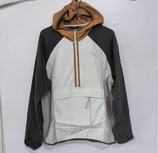 【XL/2XL/3XL断码】安踏休闲半开衫连帽潮健身户外梭织男运动上衣152337620【断码清仓，如无库存，将做退款】 商品图0