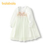 巴拉巴拉童装女童连衣裙儿童裙子春秋宝宝公主裙甜美网纱裙新中式 商品缩略图4