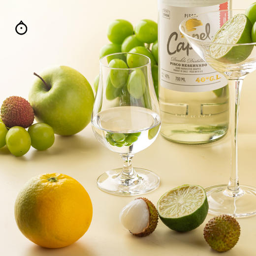 企鹅市集|智利Capel开佩尔 皮斯科酒 Pisco葡萄白兰地 40度700ml 青苹果白花柔润果香 商品图4