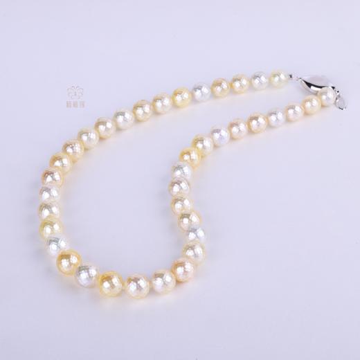 【高光时刻】黄+白刻面珍珠项链    ZZ2506169 商品图1
