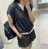 特价不退不换   AB套装   连帽休闲马甲/尼龙短裤 商品缩略图0