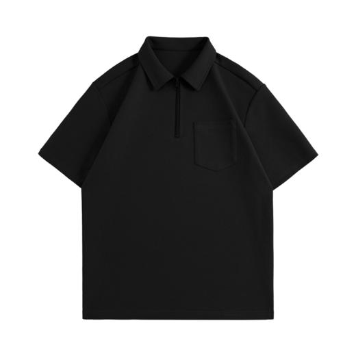 gxg.jeans男装  多色基础商务半拉链翻领短袖POLO衫 25夏热卖 商品图3