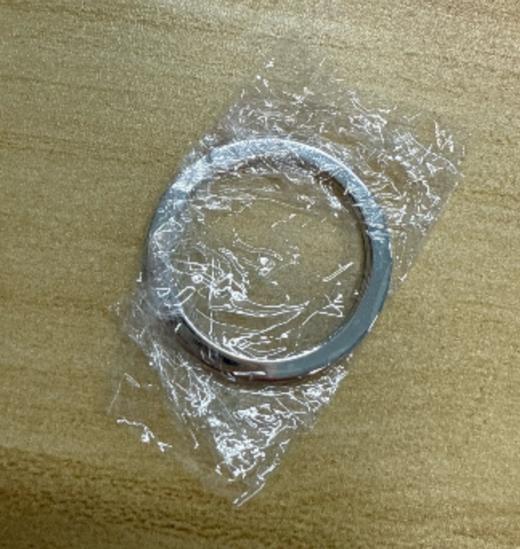 苹果Airtag钥匙扣同款不锈钢铁环直径3.5cm多功能圆形挂扣加厚耐用 商品图8