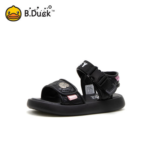 B.Duck小黄鸭童鞋夏季儿童凉鞋28-35 B3486835 商品图3