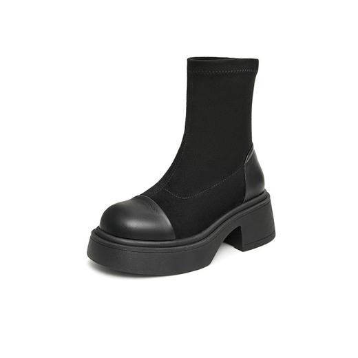 BASTO百思图 女短靴 ND126DD3 商品图0