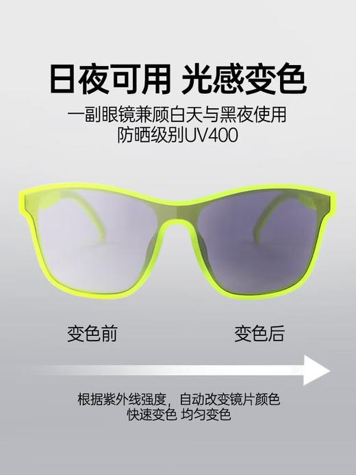 【Glow荧光变色款】太阳眼镜锐跑马拉松越野个性时尚防滑防紫外线 商品图4