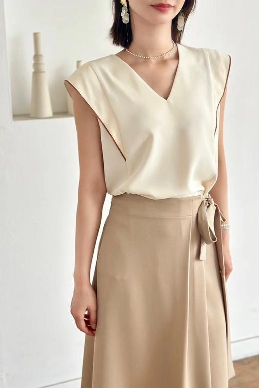 Le Malene 优雅气质系带半身裙 20896 商品图3