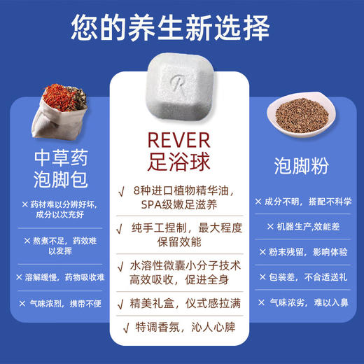REVER 转转浴爆巧克力礼盒 滋润嫩肤透亮 泡脚足浴泡浴球10/20颗装 商品图1