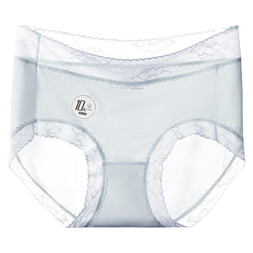 10A抑jun冰丝无痕女士内裤聚乳酸裆部山茶花超薄高弹透气三角裤女 商品图6