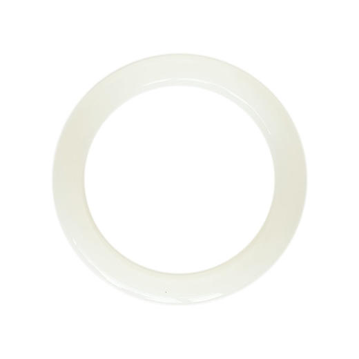 【天然正品】天然青海料细腻无杂裂油润度佳59号和田玉手镯59号（皆取最大值）女士现售价：2680！200625NJM02 商品图0