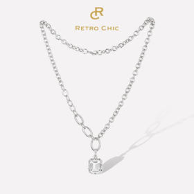 Ancient Rome古罗马时期 | 白色方块熔岩项链