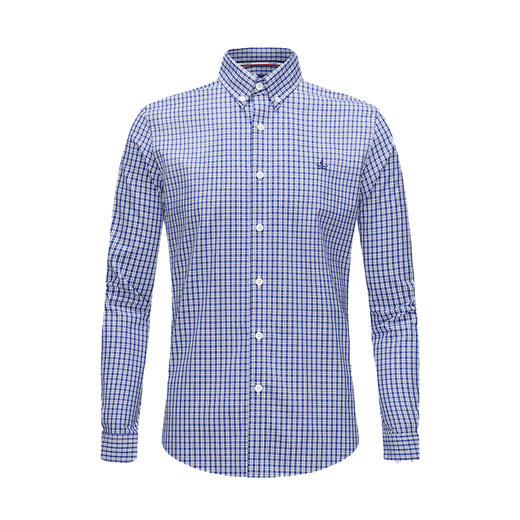 NAVIGARE纳维凯尔 男长袖格子衬衫 1233070721 商品图0