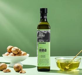 【域上番芳核桃油】新疆纯核桃油玻璃瓶物理压榨食用植物油家用