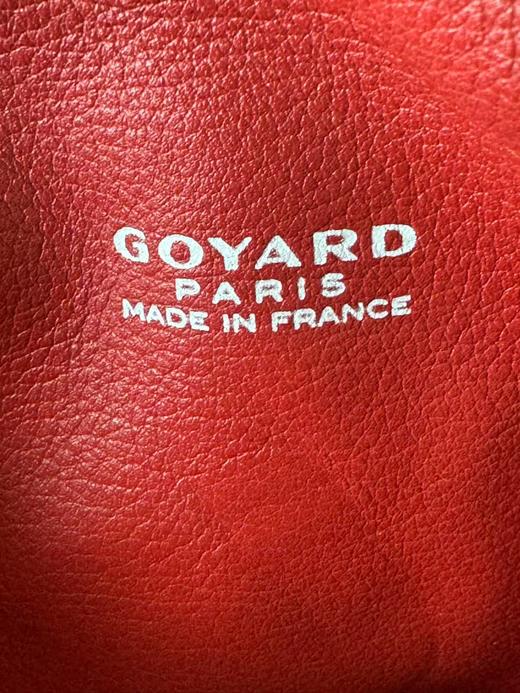 GOYARD Anjou 双面双色Y字老花满印 帆布拼牛皮 子母包托特包购物袋 单肩包手提包 迷你 女款 商品图6