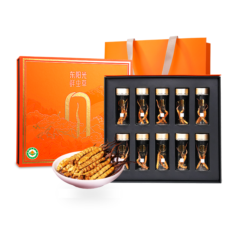 东阳光冬虫夏草 冻干虫草30根装 约9.5克