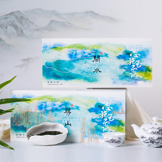 羽露 恩施玉露问水一级绿茶硒茶  4g*30袋 商品图0