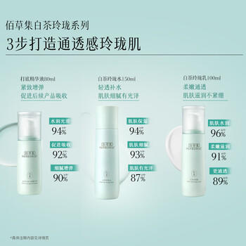 佰草集白茶玲珑套装(水150ml+乳100ml+精华液80ml）母亲节礼物送妈妈 商品图4