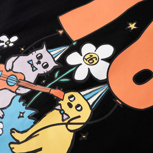 【NPC X Easy Peasy拾·陆周年限定】艺术家潮牌数字花短袖NP56TE89 商品图2