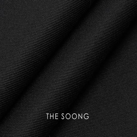 THESOONG"冰感小黑裤"极简珍稀丝弹面料垂坠感休闲裤HWKZ7292 商品图5