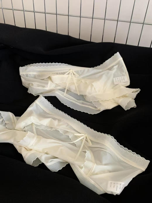 5条装！夏日限定裸感凉雾纱裤桑蚕丝底档透气抑菌 商品图4