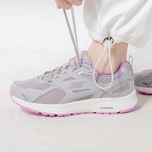 Skechers斯凯奇 女跑步鞋 128075-GYLV 商品图3