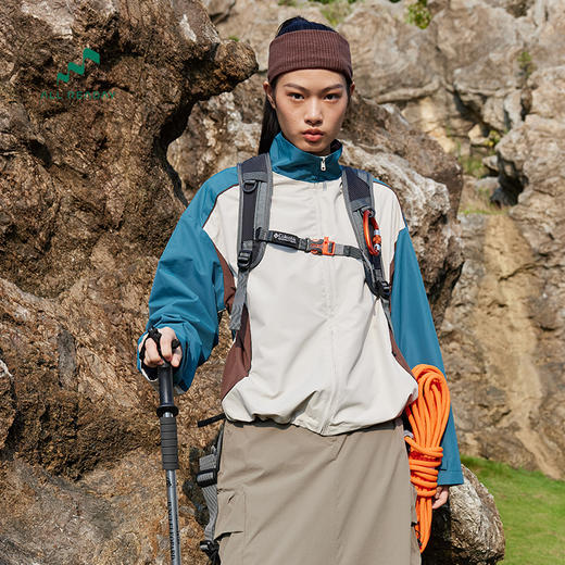 AllReaday新奇天撞色拼接短款防风外套WM23AWJK01 商品图0