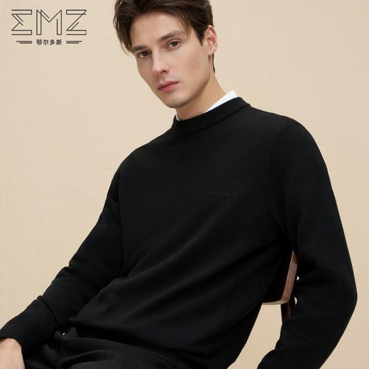 EMZ鄂尔多斯 男羊毛衫 9D7606101 商品图3
