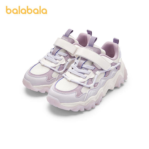 巴拉巴拉童鞋儿童运动鞋女童鞋2025秋新款鞋子老爹鞋厚底网面透气 商品图4