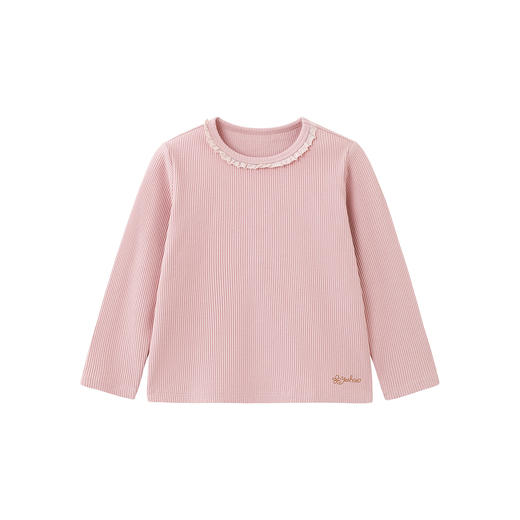 【商场同款】英氏儿童上衣秋冬长袖女童针织衫打底女宝套头上衣 商品图4