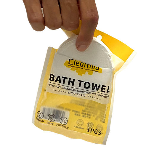 Cleomild 一次性压缩浴巾10条 J033 商品图2